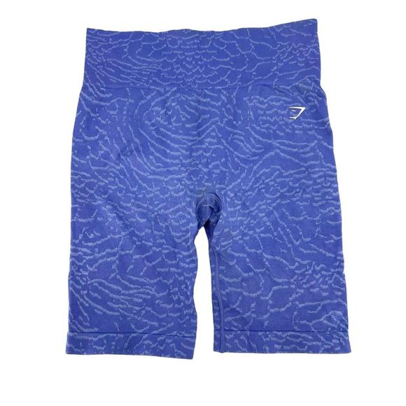 Gymshark Pants - Gymshark Women's Adapt Animal Seamless Cycling Shorts Court Blue Size Large